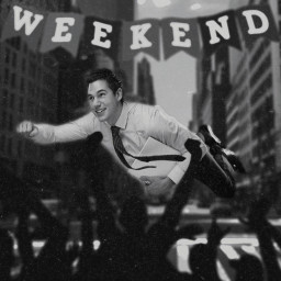 freetoedit weekend blackandwhite flying weekendvibes retrostyle creativ wallpaper photo